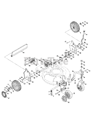 Craftsman 247.887760 (12AE999P099) - Craftsman Walk-Behind Mower (2010) (Sears)