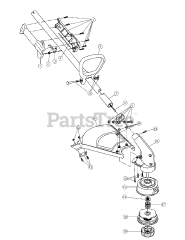 Yard Machines Y 765 (41CD765G900) - Yard Machines String Trimmer General Assembly