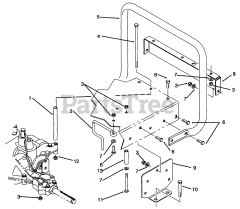 Toro 70100 (10-32) - Toro Recycler Rear-Engine Riding Mower (SN: 049000001 - 049999999) (1994)