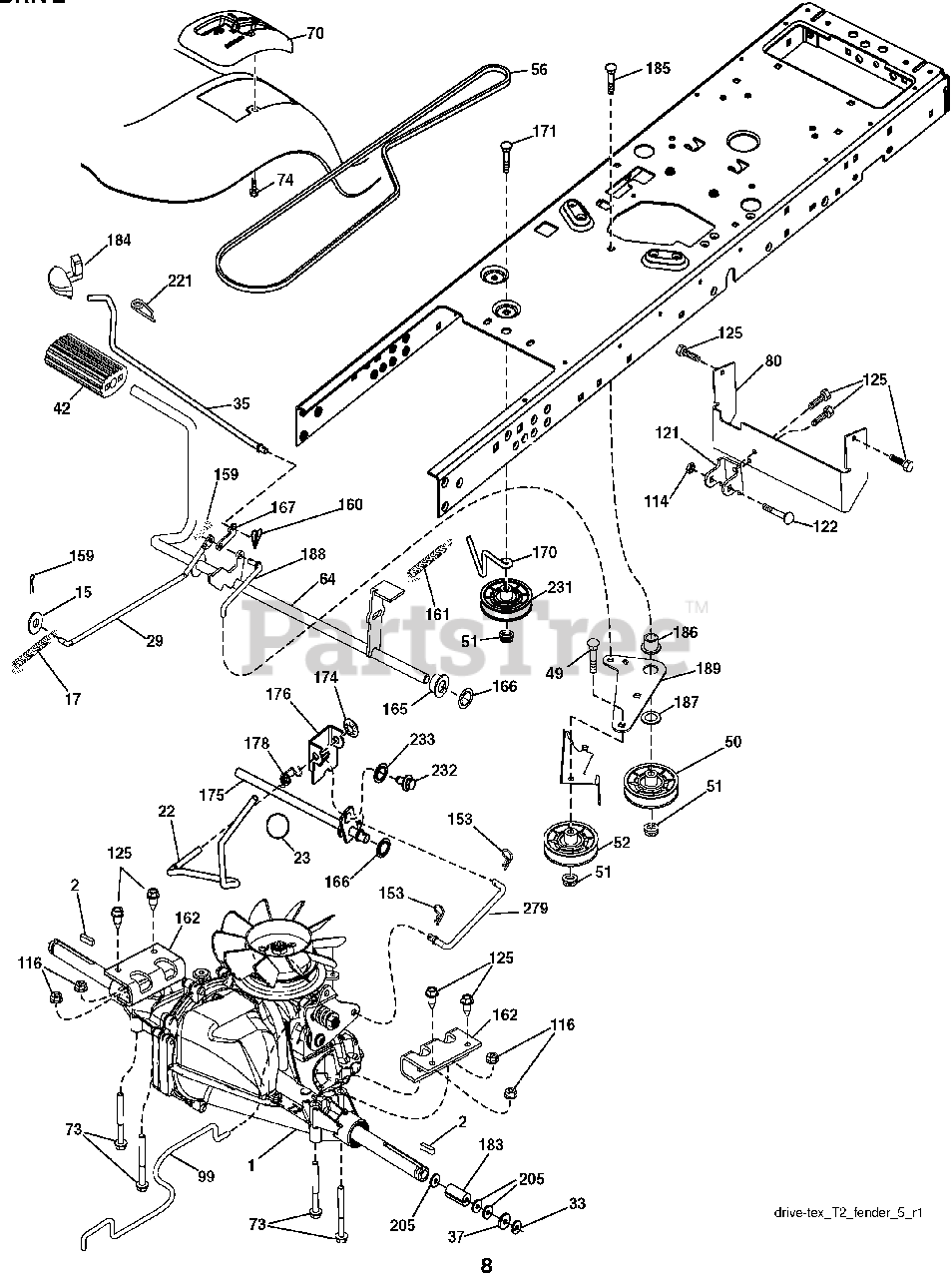 Poulan Pro Pp175g42 Parts List