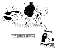 Troy-Bilt 20595 - Troy-Bilt Pony III Rear-Tine Tiller (SN: S101751 - S164132)