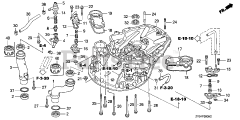 Honda BF200 A4 XA (BAEJ) - Honda Marine Engine, Made in Japan (SN: BAEJ-1200001 - BAEJ-1299999) MOUNT CASE