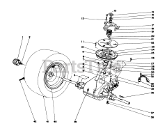Toro 57360 (11-32) - Toro Lawn Tractor (SN: 004000001 - 004999999) (1984)
