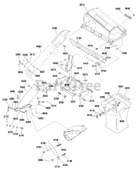 Simplicity 1696462-00 - Simplicity Clean Sweep Triple Grass Catcher for 46", 48" & 52" Mower Decks