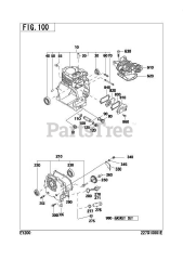 Subaru Robin EY200D60340 (EY20) - Subaru Robin Engine 100 Crankcase