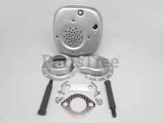 Snapper 493936 Use 494585: Muffler/Deflector K - image 1
