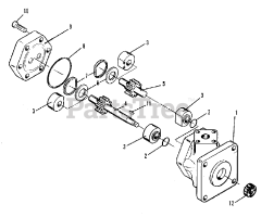 Simplicity 9518 (2097355) - Simplicity Compact Tractor, Diesel Lift Group - Pump (3486I72)