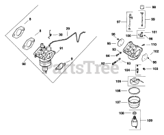 Kohler CV12.5-1262 - Kohler Command PRO Engine, Made for John Deere, 12.5hp Fuel System (Cont.) 8-27-55 (TP-2351)