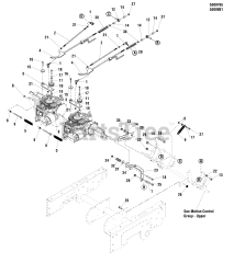 Ferris Comfort Control DD (5900552) - Ferris Comfort Control DD 48" Walk-Behind Mower, 21hp Kawasaki, Side-Discharge