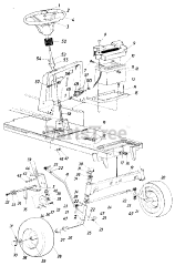 White Outdoor GT-1810 (148-800-190) - White Outdoor Garden Tractor (1988)