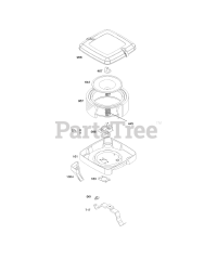 Briggs & Stratton 389445-0114-01 - Briggs & Stratton Horizontal Engine