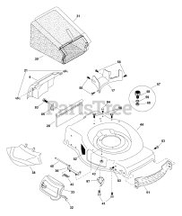 Snapper SP 110 (2691554-00) - Snapper 22" Walk-Behind Mower, AWD, 160 Series Briggs