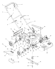 Yard-Man 12A-268N755 - Yard-Man Walk-Behind Mower (2005) (Walmart)