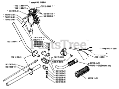 Husqvarna 22 RL - Husqvarna String Trimmer (1988-01) Throttle Lever Assembly