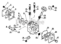 Echo CS-452 VL - Echo Chainsaw Carburetor