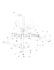 Cub Cadet 59A30017 (59A30017150) - Cub Cadet Tank Spreader Kit att Shut-Off Assembly