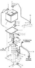 Cub Cadet 1535 (140-641-100) - Cub Cadet Garden Tractor (SN: 800000 - 821059)