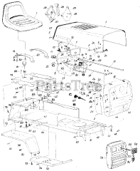 MTD 146-846-000 - MTD Garden Tractor (1986)