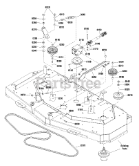Simplicity 1696699-00 - Simplicity 61" Mower Deck