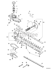 Echo HC-200 - Echo Hedge Trimmer (SN: 10001001 - 10999999)