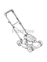 Yard-Man 12A-26MY255 - Yard-Man Walk-Behind Mower (2008) (Walmart)