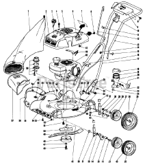 Toro 18212 - Toro Whirlwind Walk-Behind Mower (SN: 008000001 - 008999999) (1968)