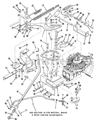 Toro 32-12BE01 (212-H) - Toro Lawn Tractor (1989)