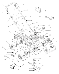 Huskee 12A-268C131 - Huskee Walk-Behind Mower (2002) (Tractor Supply)