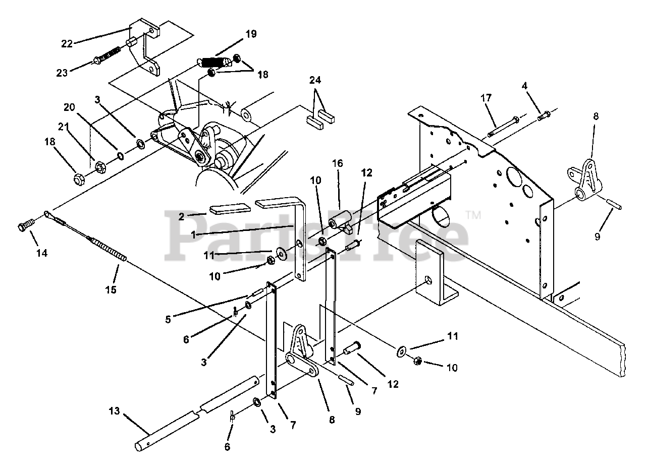 Snapper Z 2004K (7080709) Snapper ZeroTurn Mower, 20hp Parking Brake