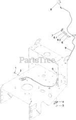 Toro 30672 - Toro 32" Walk-Behind Mower, Fixed Deck, T-Bar, Gear Drive (SN: 313000001 - 313999999) (2013) Wire Harness Assembly