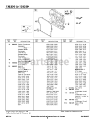 Briggs & Stratton 135232-1038-E1 - Briggs & Stratton Horizontal Engine Crankcase Cover/Sump 2