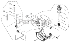 Shindaiwa M 2510 - Shindaiwa Multi-Tool Powerhead Fuel Tank