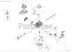 Cub Cadet 1R61RU - Cub Cadet 132cc Engine att