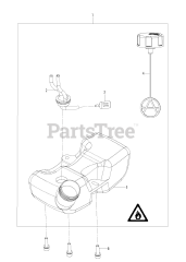Husqvarna 321 S25 - Husqvarna Backpack Sprayer (Original) FUEL SYSTEM