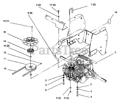 Toro 72062 (264-6) - Toro Yard Tractor (SN: 049000001 - 049999999) (1994) Hydro Transaxle