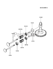 Kawasaki FB460V-BS19 - Kawasaki Engine VALVE/CAMSHAFT