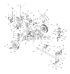 Craftsman 247.794510 (24AF561C099) - Craftsman Log Splitter (2002) (Sears)