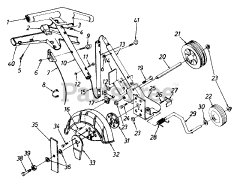 MTD 06-317705 (253-512-372) - MTD Edger (1993) (Hechinger)