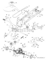 Poulan Pro PB GT 26H54 (960480020-02) - Poulan Pro Garden Tractor (2012-12)