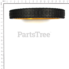 Simplicity 7101708 Use 7105711yp: Wheel 12x 2 Idle  W/Db Trd  Brute - image 3