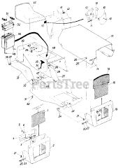 MTD 135-528-000 - MTD Lawn Tractor (1985) Parts
