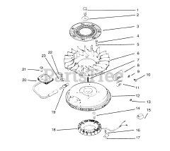 Toro 72062 (264-6) - Toro Yard Tractor (SN: 059000001 - 059000227) (1995) Ignition/electrical (kohler Engine Cv14s-Ps1472)