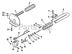 Echo HC-1001 - Echo Hedge Trimmer (SN: 017001 - 024000)