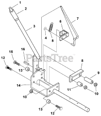 Simplicity 1692623 - Simplicity Lift Lever Kit for Snow Thrower & Dozer Blade Lift Lever Group