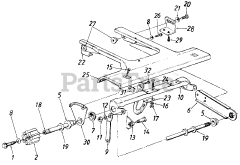 MTD 128-452R192 - MTD Walk-Behind Mower (1988) (Wheatbelt)