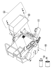 Husqvarna AR 19 - Husqvarna 19" Aerator (2000-12) Main Frame
