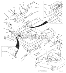 Scag STT61V-27CH - Scag Turf Tiger 61" Zero-Turn Mower, 27hp Kohler (SN: G4800001 - G4899999) Cutter Deck Controls