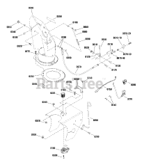 Simplicity 1696425-00 - Simplicity 42" Snow Thrower Attachment Spout Group