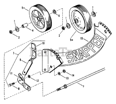 Snapper 21351PS - Snapper 21" Walk-Behind Mower, 3.5hp