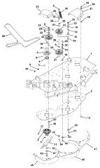 Ariens 915321 (1842) - Ariens Zoom XL 42" Zero-Turn Mower, 18hp Briggs & Stratton (SN: 020000 - 020999)